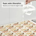 thumbnail image 5 of Xecao Dachshund patten Microfiber Dish Drying Mat,Absorbent Dish Drainer Kitchen Counter,Super Absorbent Dish Drying Pads 18×24 Inch, 5 of 7