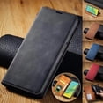 thumbnail image 2 of Funda de cuero tipo billetera para Samsung Galaxy S23, S22, S21, S20 FE Ultra Plus, S10, S9, S8 Plus, S7 Edge, A72, A52s, A53, A12, A71, A51, 2 of 4