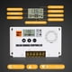 thumbnail image 3 of Cateissary Pantalla LCD ajustable de 12V PWM, puerto dual y temporizador automático, 100A, 80A, 20A, 10A, LCD automático con puerto de carga USB Baterías de general Blanco 60A, 3 of 6