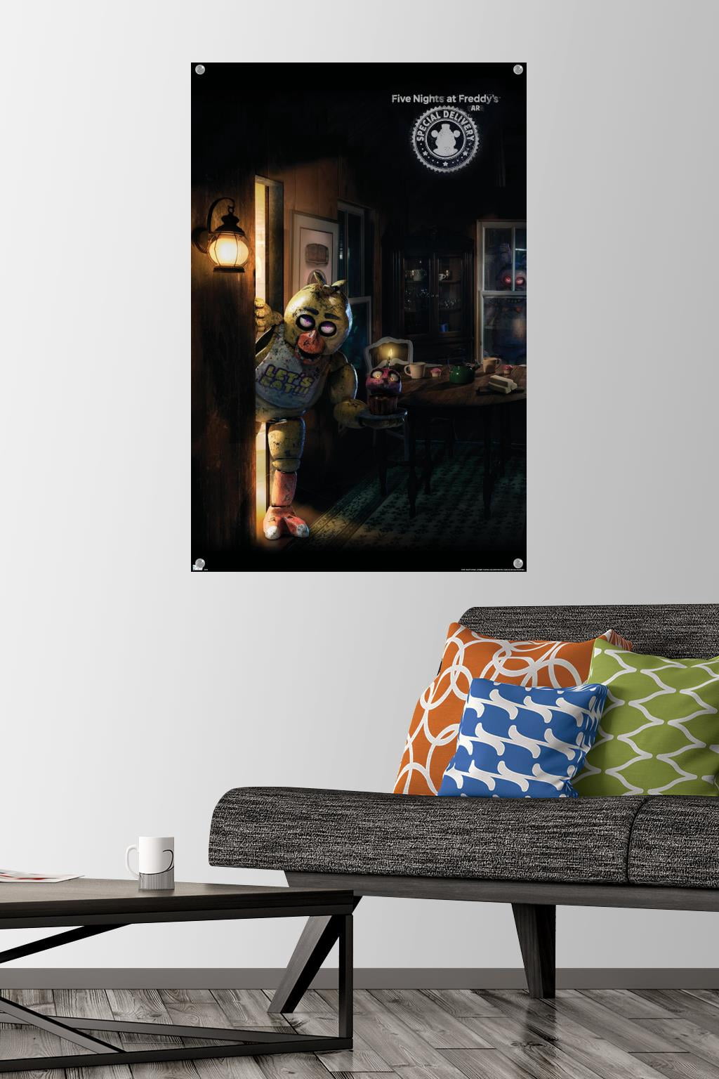 Five Nights at Freddy's: Special Delivery - Triptych 1 Wall Poster with Pushpins, 22.375" x 34"