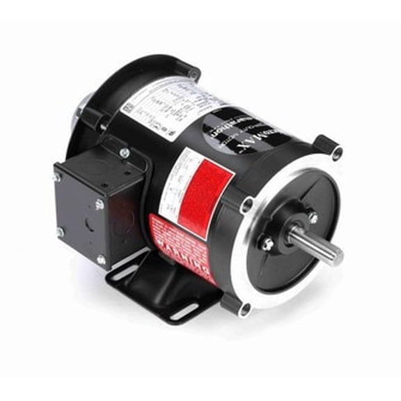 1/4 hp 1800 RPM 3-Phase 56C Frame TENV (rigid base) 230/460V Marathon Motor # Y592