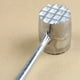 thumbnail image 4 of 2X Plata Mazo Martillo de Carne Redonda de Aluminio de Dos Caras Batidor de Pollo Cerdo Carne Licuadora Longitud 20.5Cm Diametro 3.5Cm (Oval), 4 of 4