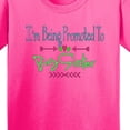 thumbnail image 4 of Inktastic I'm Being Promoted to Big Sister Youth T-Shirt, 4 of 5