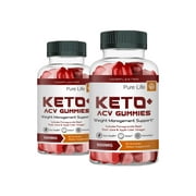 (2 Pack) Pure Life - Pure Life Keto Weight Management Support Gummies