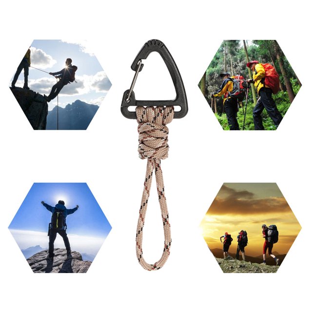 Llavero De Supervivencia De Paracord Cuerda de paraguas de 7 núcleos, cordón trenzado, Clip de gancho, cuerda anticaída para llaves/hombres/mujeres Ndcxsfigh Para Estrenar