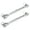 M6a, variant on Pack of 2 Adjustable Stainless Steel Turnbuckles Suitable for Secure Fastening and High Load Applications