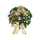 thumbnail image 2 of Couronnes de Noël Artificielles Guirlande Suspendue Porte Guirlande de Fleurs Pour Ornement de Maison de Fête Oro 30cm Macarena Corona de invierno, 2 of 7