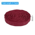 thumbnail image 2 of Uxcell 5 Yard Snap Button Tape for Sewing Cotton Snap Button Trim Fastener Buckles Tape for Clothes Fabric DIY, Burgundy Red, 2 of 7