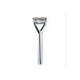thumbnail image 1 of Maquinilla de afeitar Shaver Leaf, cromada, totalmente metálica, para mujeres y hombres, 1 of 6