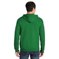 thumbnail image 5 of Gildan Men's Full-Zip Hooded Sweatshirt, Heavy Blend Fleece Pullover Irish Green Color Pockets Sweater, Size L Pack of 2, 5 of 5
