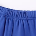 thumbnail image 6 of BOBOGOJP Kids Boys Girls Cotton Shorts for Summer Casual Athletic Running Jogger with Side Pockets Blue for Size 6-7 Years, 6 of 8