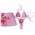 thumbnail image 4 of Summersalt swimsuits for women Stylish Floral Print Tankini Swimsuit Bikini With Design For Beach Skirt Womens Two Piece Swimsuits Size 20 plus Size Swimming Suits for Women Two Piece Bathing Suit Sh, 4 of 6
