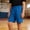 Blue, variant on Liyamei Boys Solid Color Athletic Shorts with Elastic Waist for Summer Play Size 5-14,Black