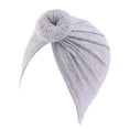 thumbnail image 2 of Donut Head Wrap Diadema Algodón Resistente para Niñas Niños Gris, 2 of 7