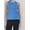 BLUE, variant on Buffalo Ladies' V-Neck Comfort Fit Cap Sleeves Blouse Medium Regular Sedona Sage