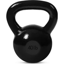 JFIT Kettlebell Weights Cast Iron, 40 LB