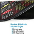 1pc 2025 Calendar Mouse Pad, Cool Design For Women And Girls Rectangle