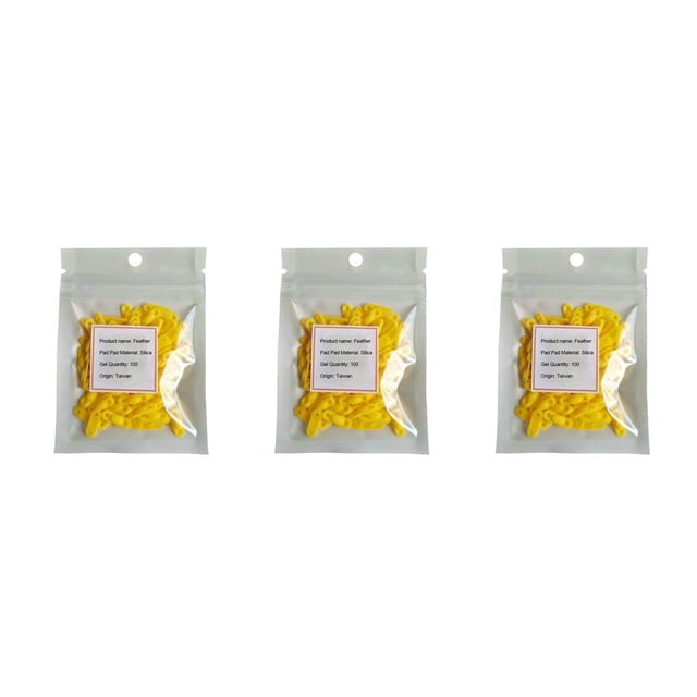 Greeniant Protector de almohadilla para raqueta de bádminton a prueba de golpes Universal raqueta ojal profesional accesorios de repuesto amarillo largo Type1 NO1 Greeniant CBP189531