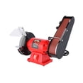 thumbnail image 1 of Esmeril de Banco 6″ 250W con Lija 13421 Adir – 3,450 RPM con Cinta Lijadora, 1 of 6
