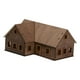 thumbnail image 5 of Kits de construcción de modelo de casa 1/72, materiales de construcción de paisaje, juguetes de Hobby, escena de arquitectura, suministros de paisaje Estilo B Hugo casa de modelos de construcción, 5 of 9