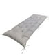 thumbnail image 5 of Cojín de asiento del banco almohada de almohada de almohada de banco suave Rectángulo de cojines de terraza cómodos para muebles de exterior sentimien Gris claro, 5 of 9