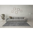 thumbnail image 3 of Ahgly Company Machine Washable Indoor Rectangle Oriental Gray Industrial Area Rugs, 5' x 8', 3 of 4