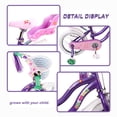 thumbnail image 4 of COEWSKE Kid's Bike Steel Frame Children Bicycle Little Princess Style 16 Inch with Training Wheel (Purple, 16 Inch), 4 of 4