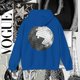 thumbnail image 3 of Sudadera con capucha estampada Y2K Street Harajuku para mujer, holgada, de manga larga, cálida, versátil, deportiva, informal, de moda, suéter con capucha de gran tamaño, 3 of 5