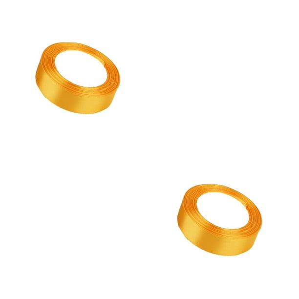 Cateissary Paquete Cinta Accesorios para manualidades DIY Cintas de poliéster Adornos Dorado 16 dorado 16 2piezas Cateissary CBP274055