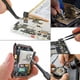 thumbnail image 4 of Kit De Pinzas De Metal, Juego Surtido De Pinzas, Revestimiento Negro De 9 Piezas Con Bolsa De Herramientas Para Trabajos De Laboratorio, 4 of 7