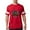 Red, variant on - Psi Upsilon Colored Crest T Shirt - Mens Football Shirt