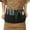 Black-#02., variant on Server Waitress Waist Apron, Hair Stylist Waist Apron with Multi Pockets & Adjustable Belt, Hair Resistant Hairdresser Half Waist Apron