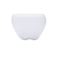 thumbnail image 3 of SKINY Ladies Rio Briefs, Paquete de 2 - Ropa Interior, Calzoncillos, Algodón, Cintura con Logotipo, Costilla fina, Unicolor Blanco 38, 3 of 3
