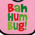 thumbnail image 4 of Inktastic Bah Humbug Boys or Girls Baby Bib, 4 of 4