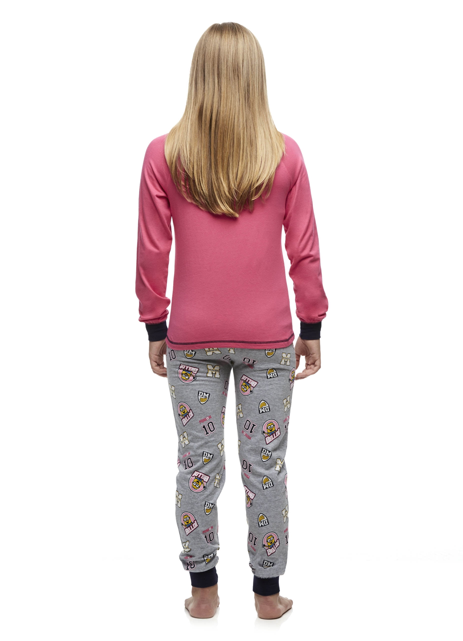 Big Girls 2Piece Pajama Set, LongSleeved Top and Jogger Pants