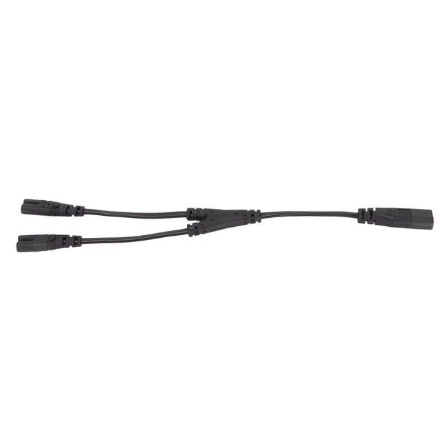 Cable de alimentación dividido IE Dual IE Y, cable de alimentación IEC320 C8 a Dual IE Cables de alimentación IE Dual IE Aspecto llamativo