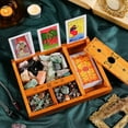 thumbnail image 3 of Ngardk Tarot Card Holder, Witchy Gifts with Crystal Holder Case Decorative Box for Altar, 3 of 5