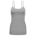 thumbnail image 2 of KOGMO Womens Seamless Stretchy Adjustable Strap Cami Tank Top, 2 of 6
