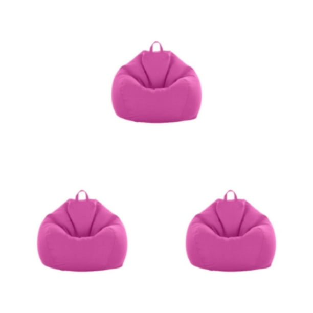 Yuarrent Transformar la sala de estar Fundas para sillas de moda Sofá elegante Puff Sofá perezoso rosa Type1 NO1