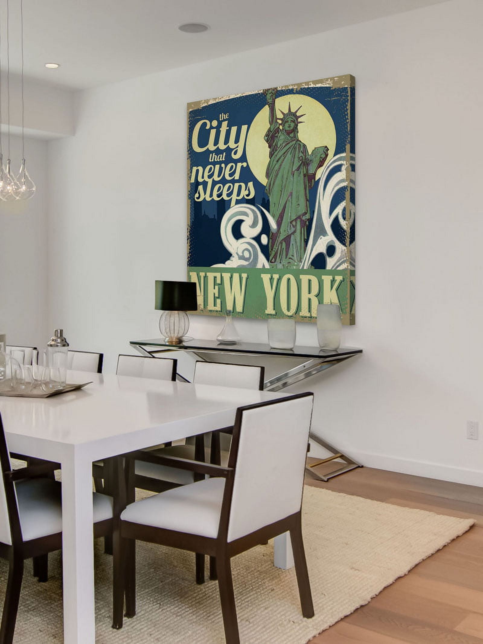 Marmont Hill "The City that Never Sleeps" Painting Print on Canvas
