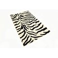 thumbnail image 3 of Unique Loom 3137184 Zebra Animal Print Area Rug, 3 Feet 3 Inch x 5 Feet 3 Inch, Ivory/Black, 3 of 5