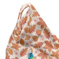 thumbnail image 5 of Autumn Lounger Chair Bag, Oak Poplar Beech Maple Aspen and Horse Chestnut Leaves, High Capacity Storage with Handle Container, Lounger Size, Champagne Dark Salmon, by Ambesonne, 5 of 5