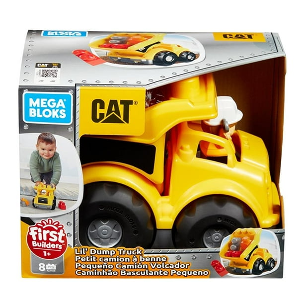 Vehículo Mega Bloks Cat Camión De Volteo Bodega Aurrera en línea