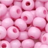 Czech Glass Seed Beads, 6/0 Round, 1 Ounce, Lilac Pink Opaque