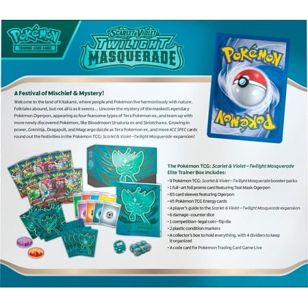 Pokémon - Trading Card Game: Twilight Masquerade Elite Trainer Box