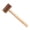 48mm, variant on Rawhide Mallet 100% Rawhide-head Hammer for Jewelry Making Leather Craft Hammer Stamping Jewelry Leather Worker Craft Tool Good Buffering Mallet 42mm