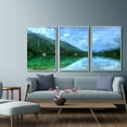 thumbnail image 2 of IDEA4WALL Framed Canvas Wall Art for Living Room, Bedroom Beautiful Nature Norway Landscape Canvas Prints for Modern Home Decoration Ready to Hang - 16"x24"x3 Panels, 2 of 4