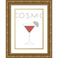 thumbnail image 1 of Artographie Studio 14x18 Gold Ornate Wood Framed with Double Matting Museum Art Print Titled - Cosmopolitan, 1 of 4