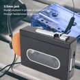 thumbnail image 3 of Portable Tape Player, Tape Player Stereo Sound Vintage  for Music, 3 of 7