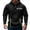 Black, variant on Blczomt Sweatshirts for Men Pullover Workout Hoodies Half Zip White Fall Winter Long Sleeve Clothing